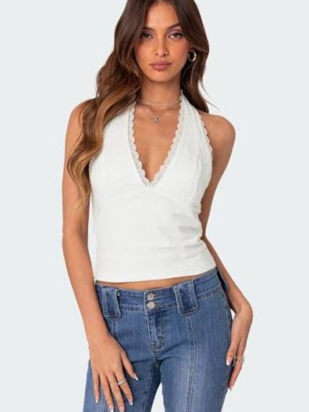 Edikted Carolyn Top Size S (slightly altered at neck so cleavage doesn't show) s